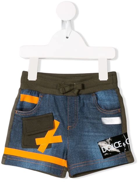 2t dolce gabbana shorts for kid|dolce and gabbana denim shorts.